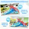 Inflatable Water Slide Bounce House with Water Cannon with 680W Blower